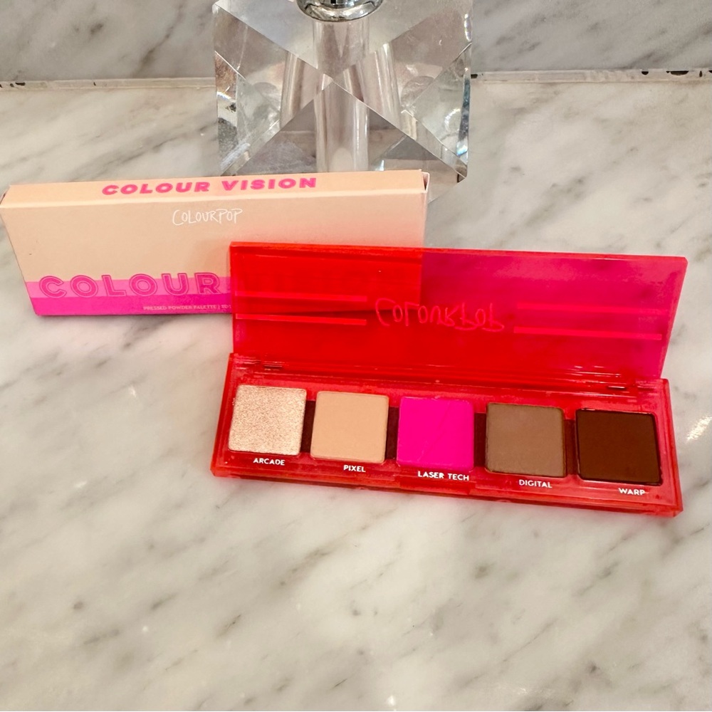 2/$12 * New Colourpop Colour Vision Palette